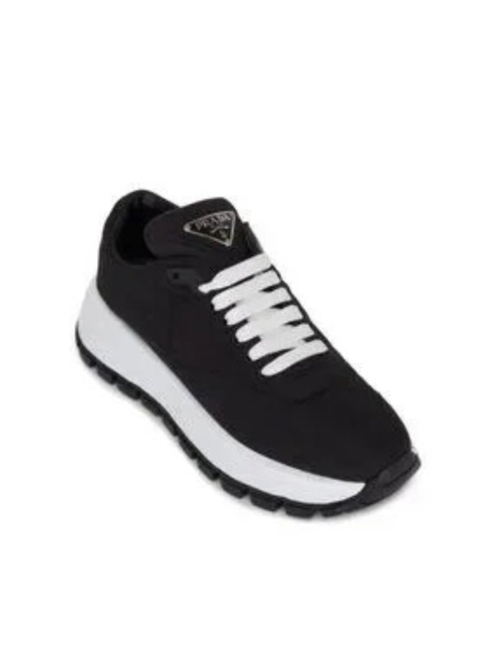 Prada Prax 01 Black Nylon Low Top Sneaker Women’s EU 8/ US 8